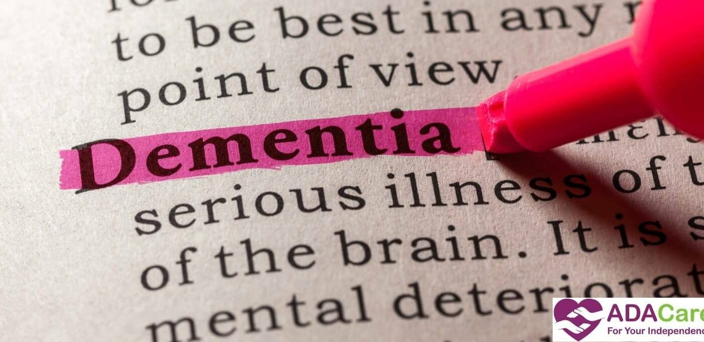 dementia word highlighted